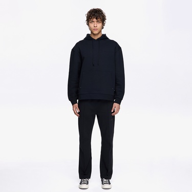  Les Benjamins Classic Erkek Siyah Hoodie