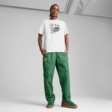  Puma X TMNT Relaxed Graphic Erkek Beyaz T-Shirt