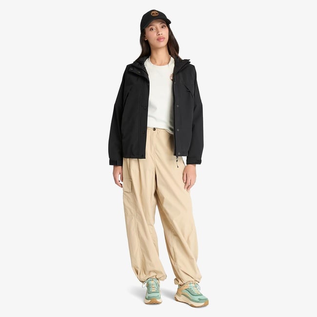  Timberland Parachute Kadın Krem Pantolon