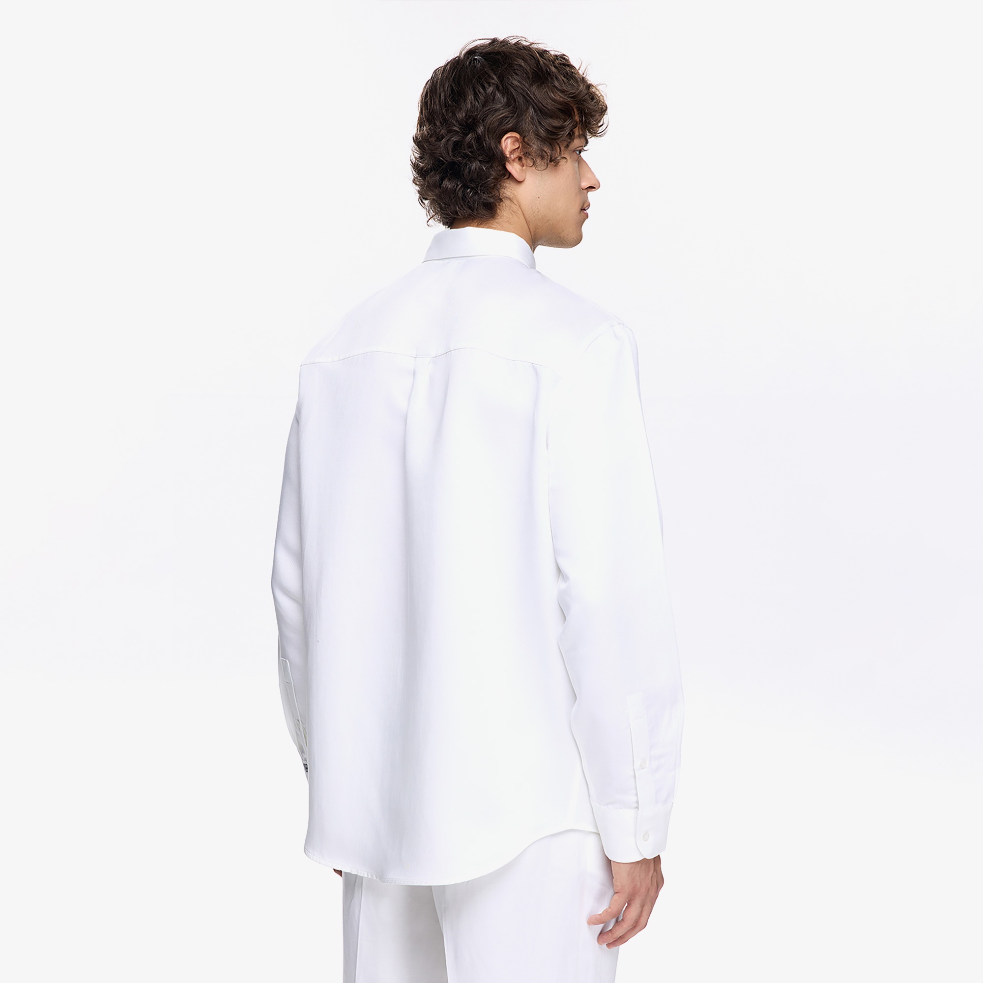 Les Benjamins Classic Erkek Beyaz Gömlek