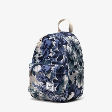  Herschel Floral Tapestry Unisex Mavi Mini Sırt Çantası