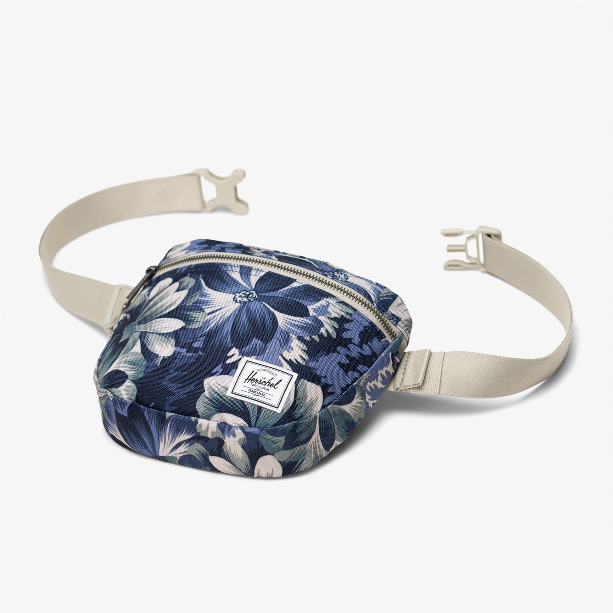Herschel Floral Tapestry Settlement Unisex Mavi Bel Çantası