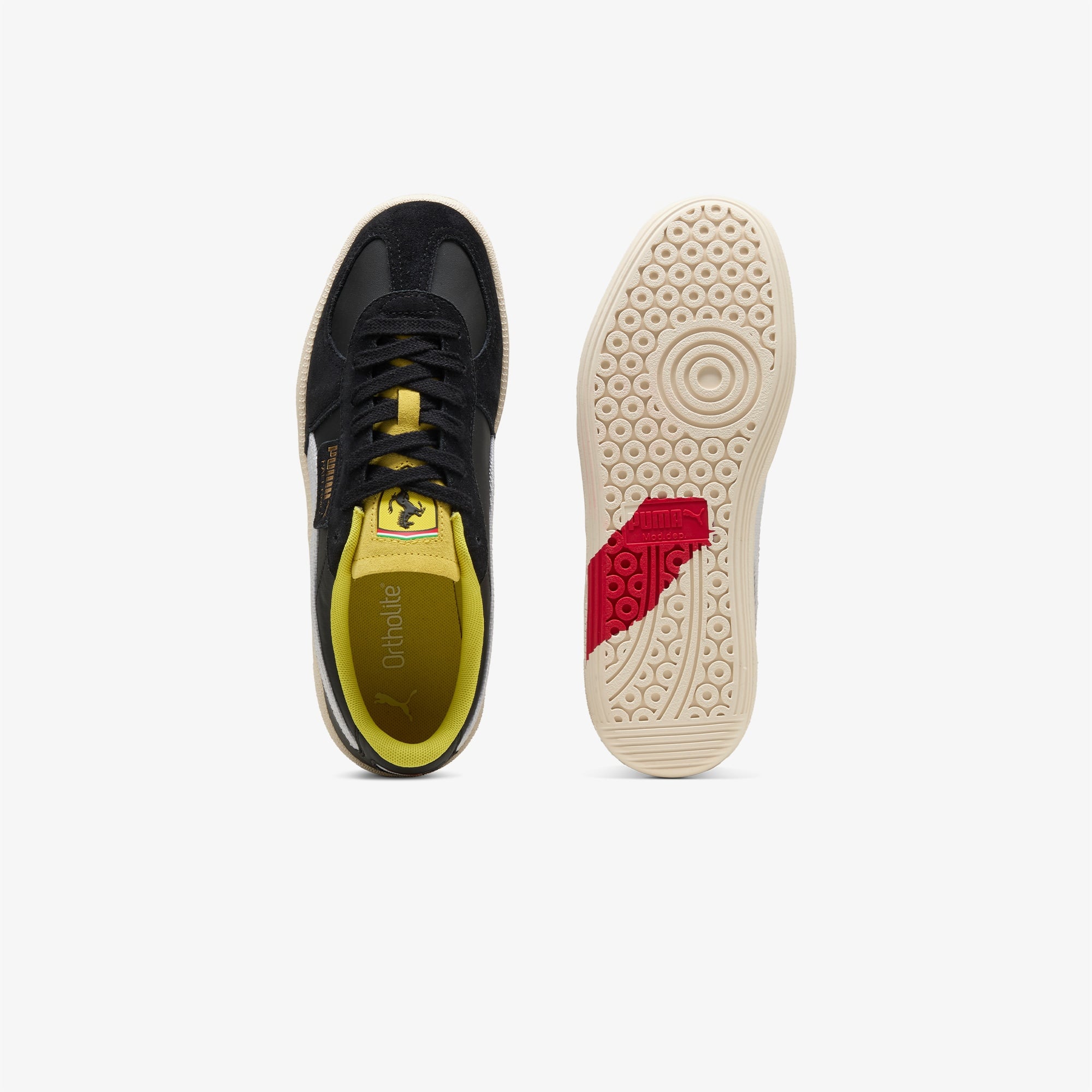 Puma Ferrari Palermo Erkek Siyah Spor Ayakkabı