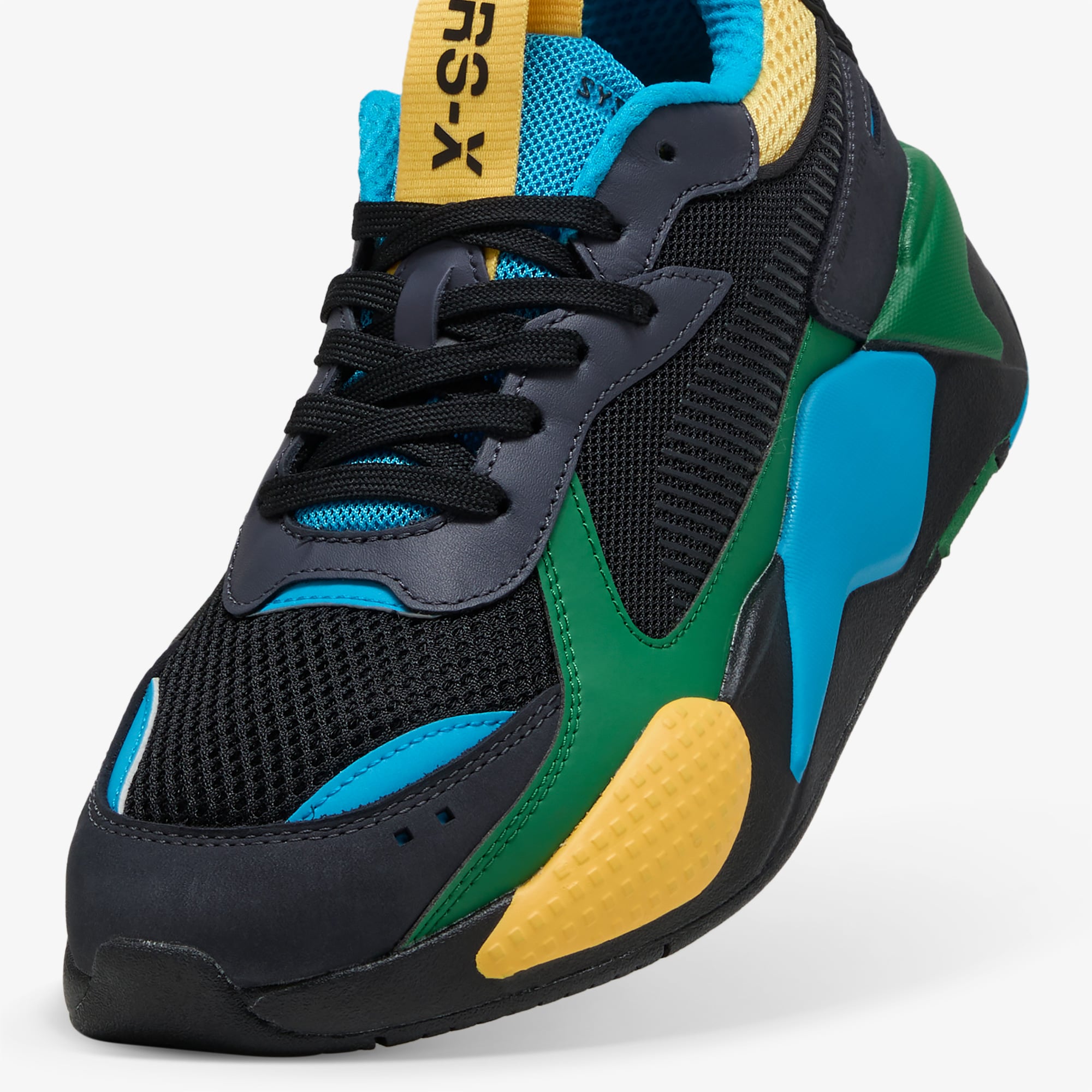 Puma Puma RS-X Toys Erkek Mavi/Yeşil/Siyah Spor Ayakkabı Sneaker | FashFed Siyah - 6. görsel