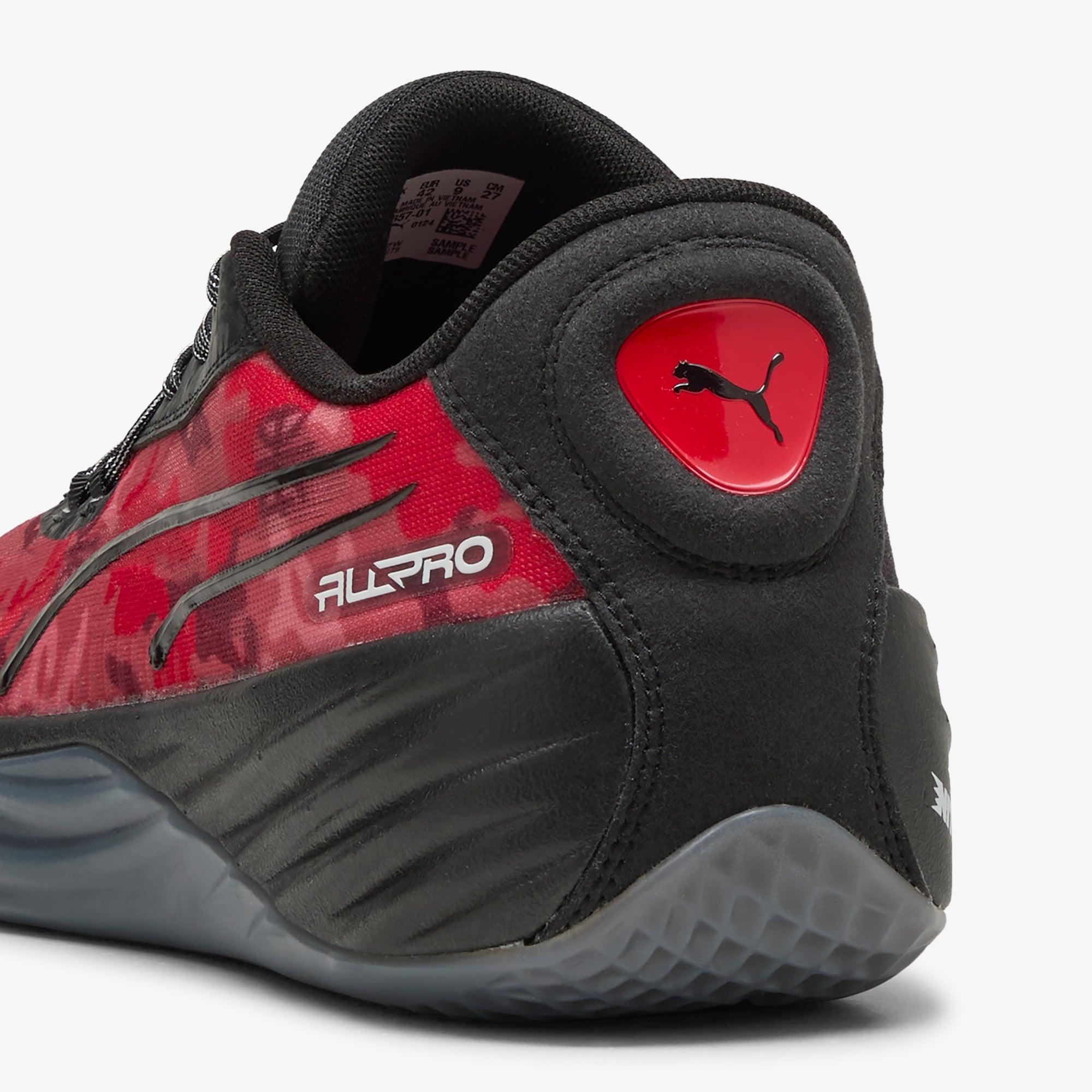 Puma All-Pro Nitro Da Erkek Kırmızı Spor Ayakkabı