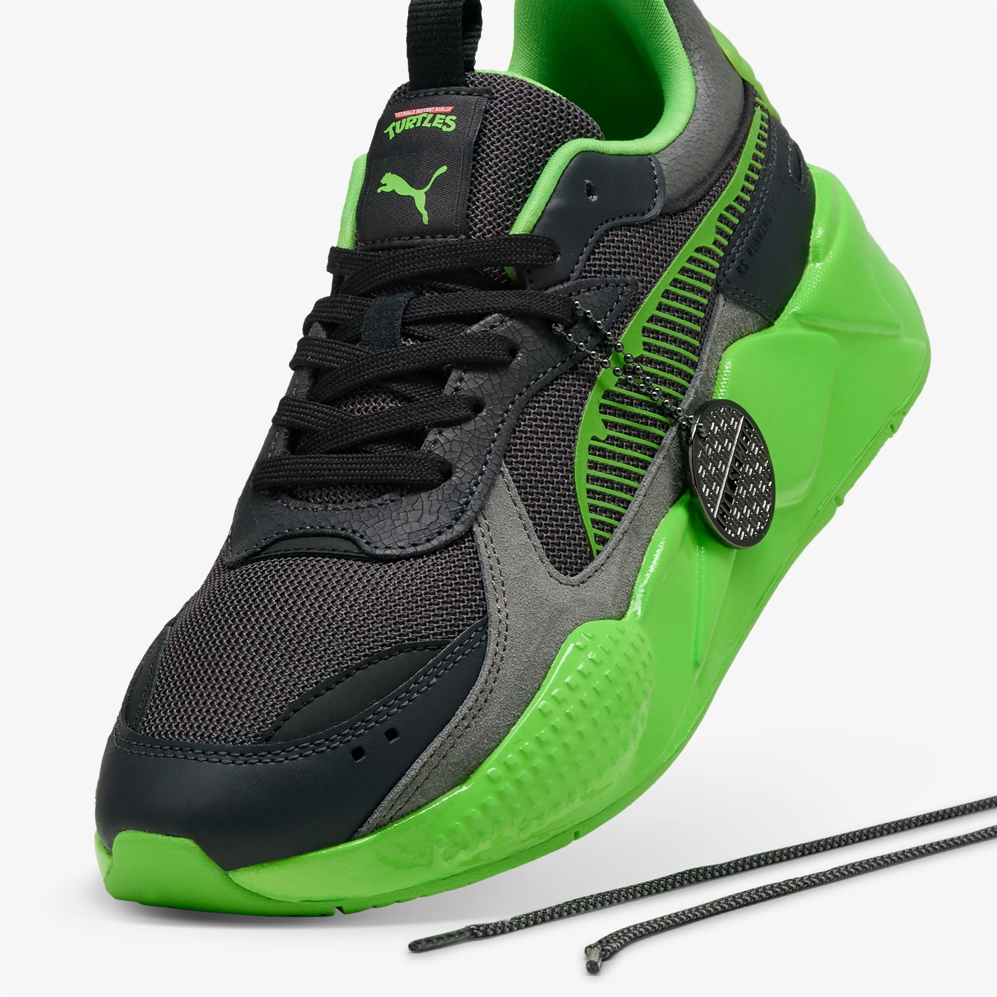 Puma Rs-X Tmnt Kadın Siyah Spor Ayakkabı