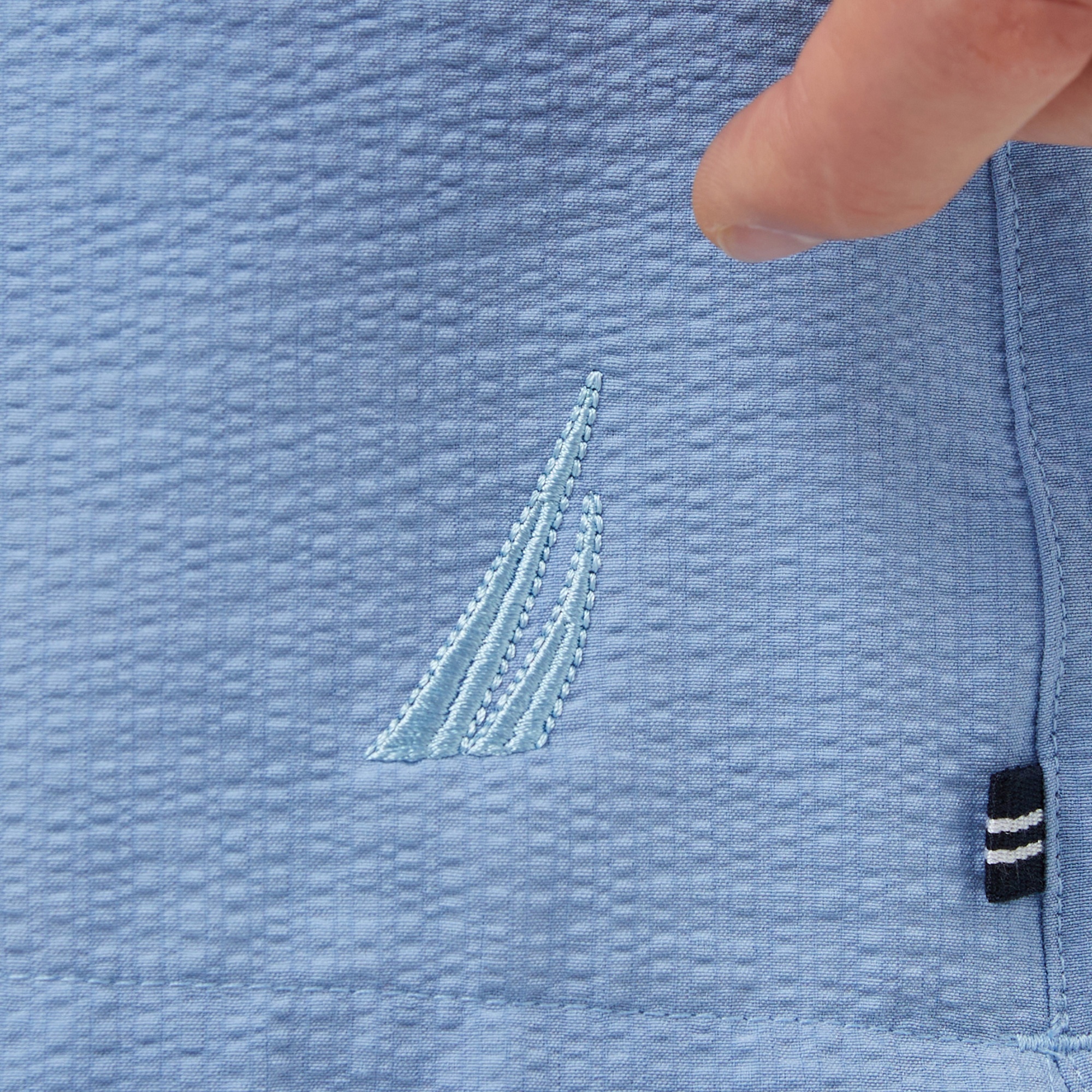 Nautica Erkek Mavi Regular Fit Deniz Şortu