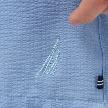  Nautica Erkek Mavi Regular Fit Deniz Şortu