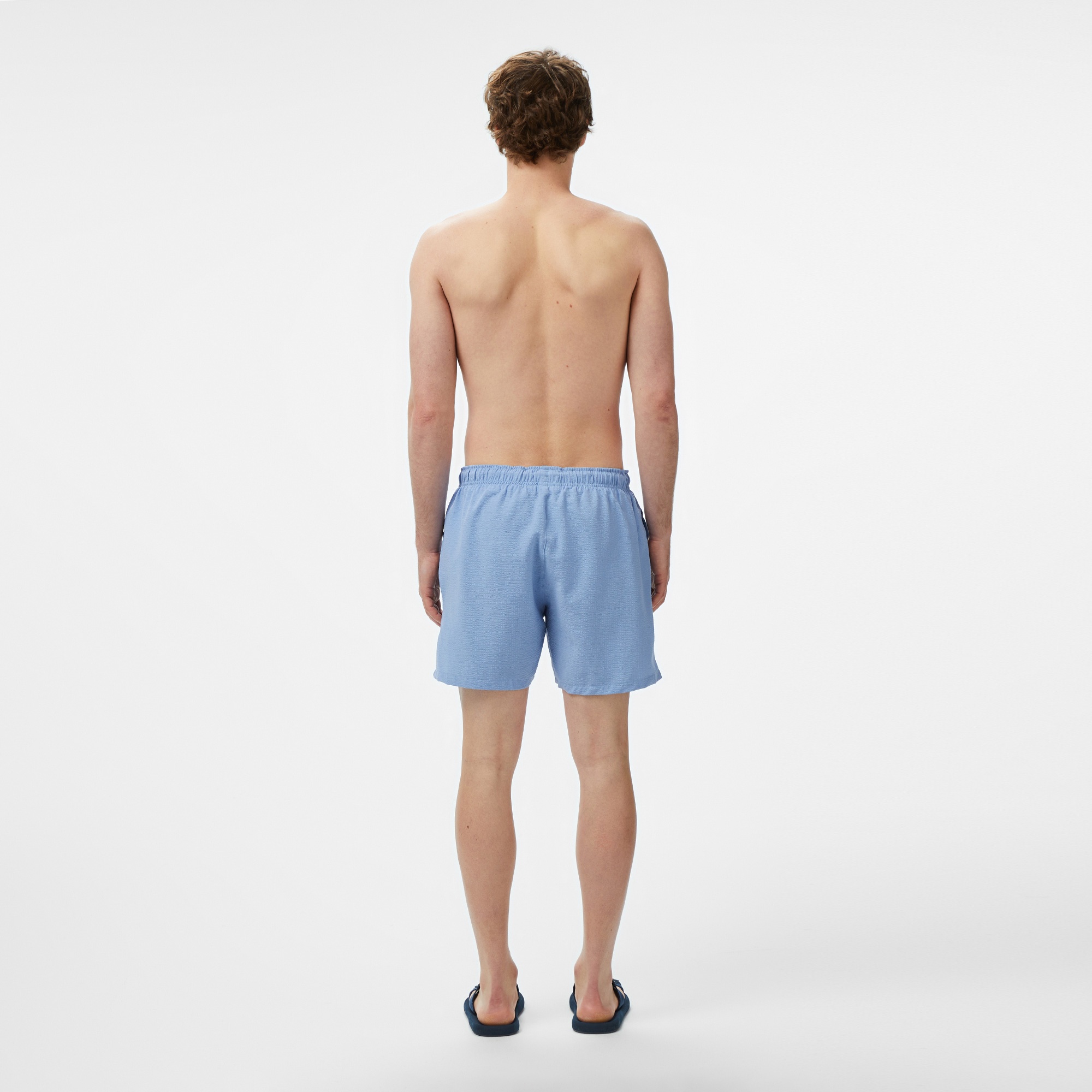 Nautica Erkek Mavi Regular Fit Deniz Şortu