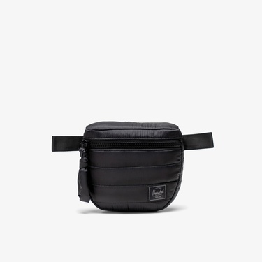  Herschel Settlement Kapitone Unisex Siyah Bel Çantası