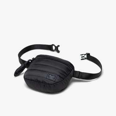  Herschel Settlement Kapitone Unisex Siyah Bel Çantası