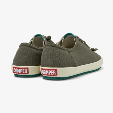  Camper Peu Rambla Vulcanizado Erkek Yeşil Sneaker