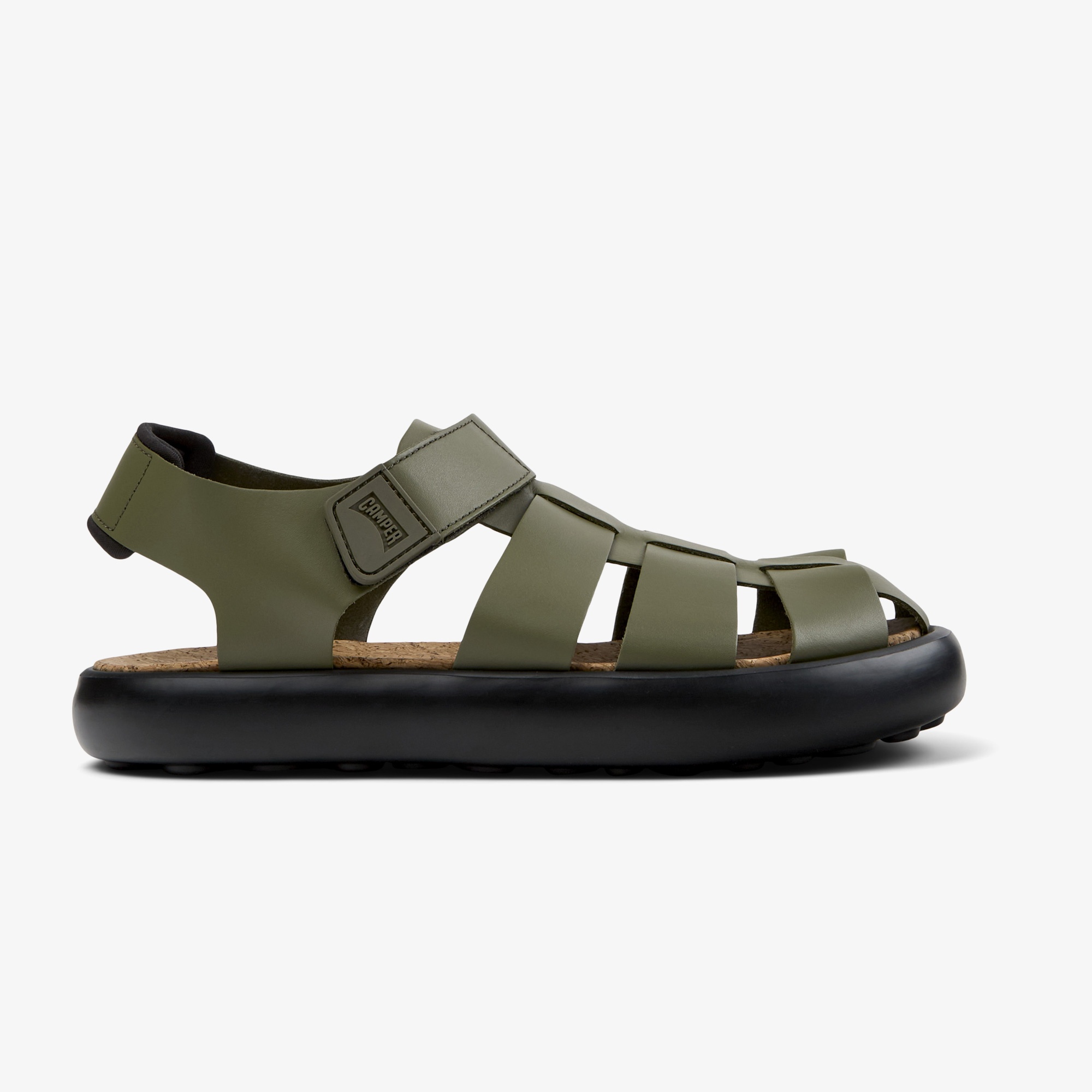 Camper Pelotas Flota Sandal Erkek Yeşil Sandalet