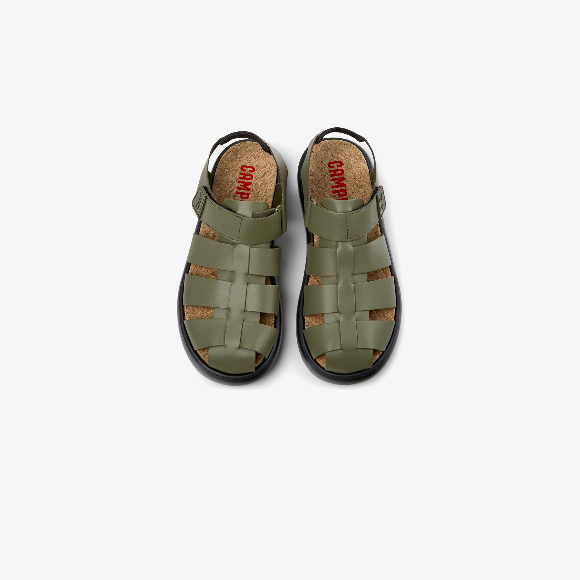Camper Pelotas Flota Sandal Erkek Yeşil Sandalet