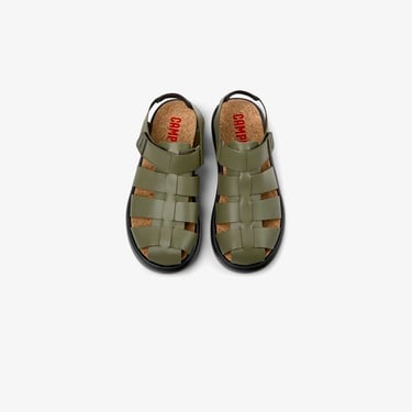  Camper Pelotas Flota Sandal Erkek Yeşil Sandalet
