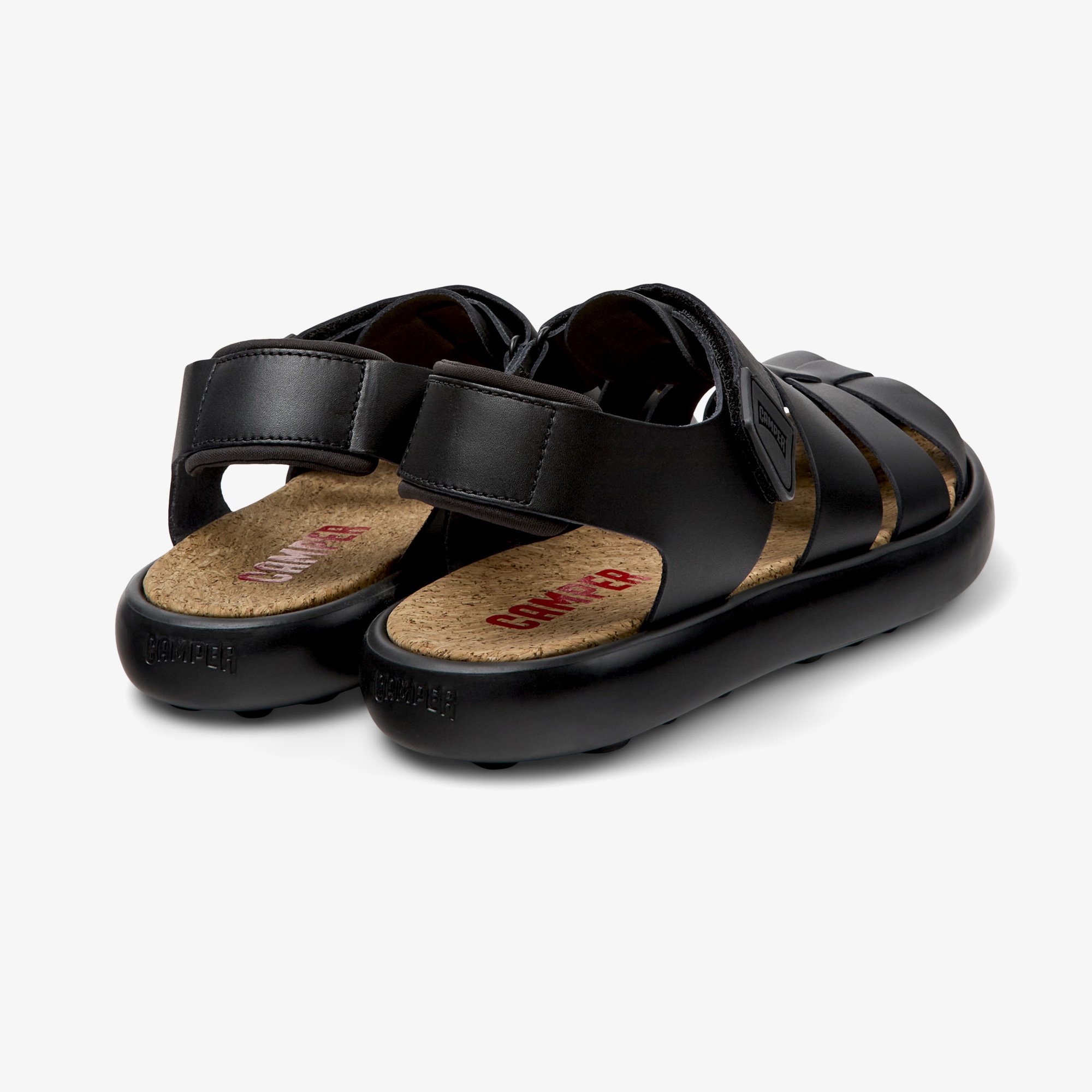 Camper Pelotas Flota Sandal Erkek Siyah Sandalet