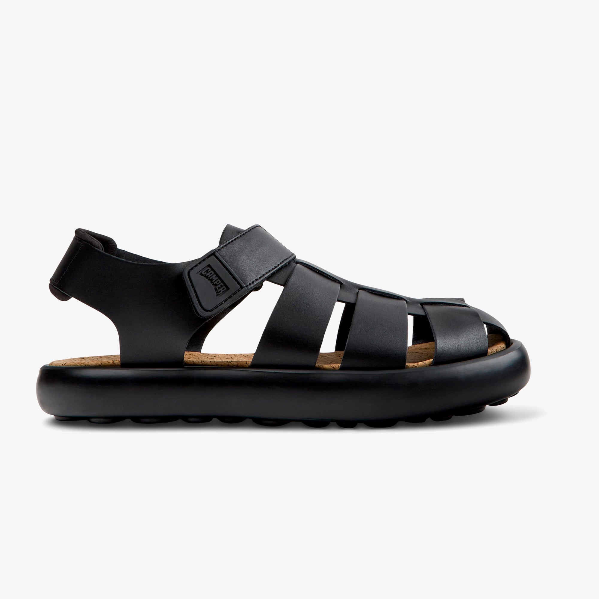 Camper Pelotas Flota Sandal Erkek Siyah Sandalet