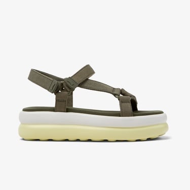  Camper Pelotas Flota Up Kadın Yeşil Sandalet