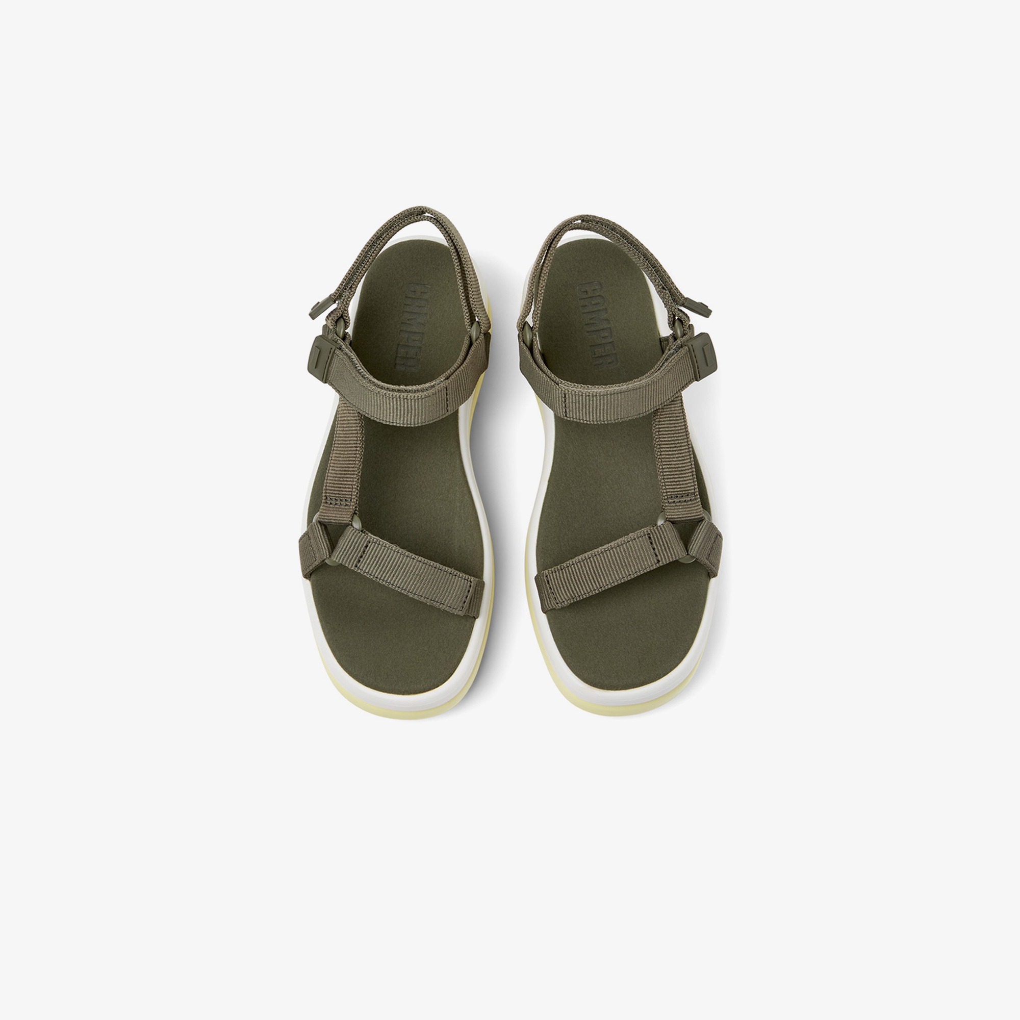 Camper Pelotas Flota Up Kadın Yeşil Sandalet