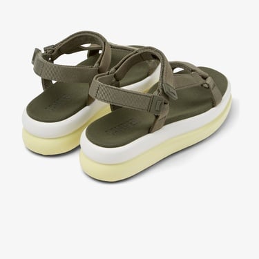  Camper Pelotas Flota Up Kadın Yeşil Sandalet