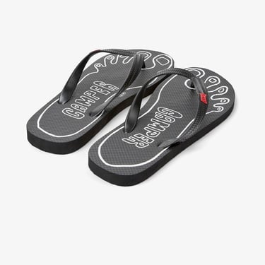  Camper Flip Flop Unisex Siyah Terlik