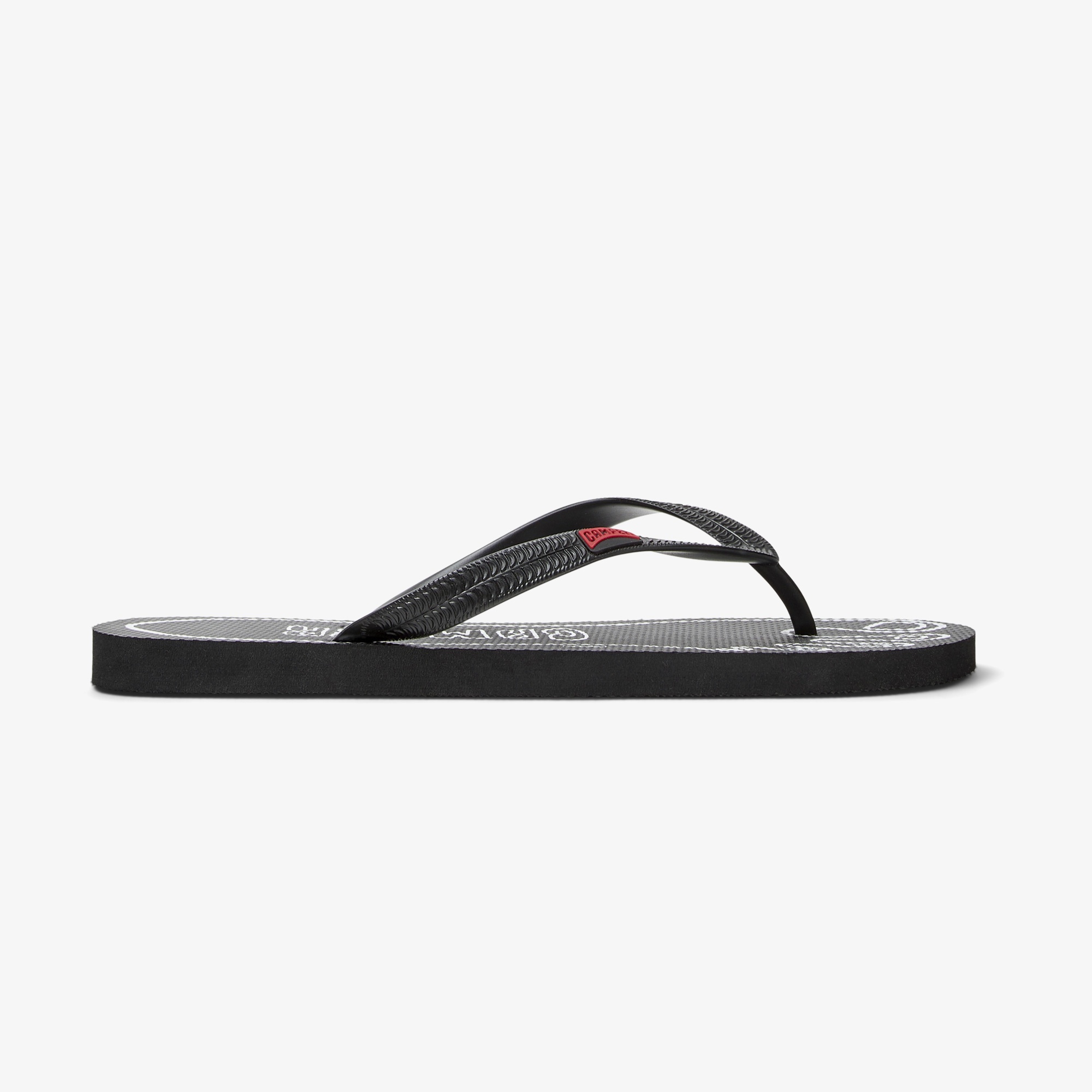 Camper Flip Flop Unisex Siyah Terlik