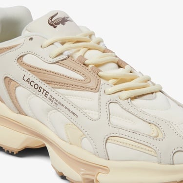  Lacoste L003 2K24 Erkek Krem Sneaker