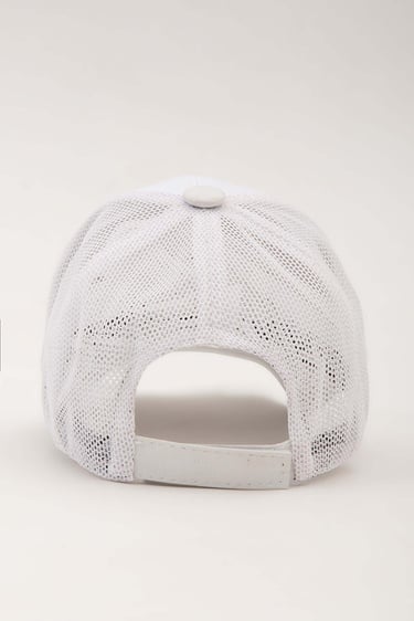  Tamer Tanca Erkek Kumaş Beyaz Şapka