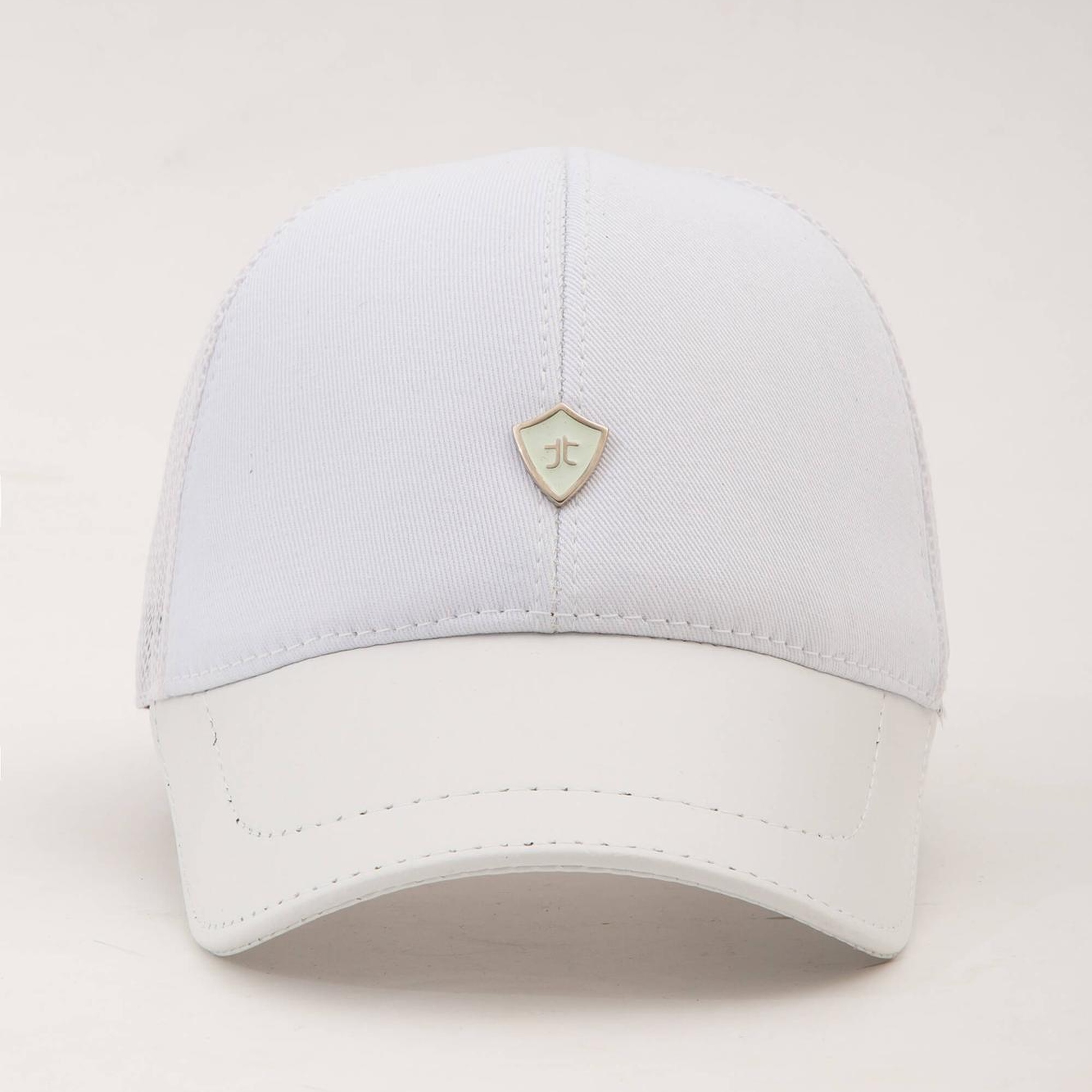 Tamer Tanca Erkek Kumaş Beyaz Şapka