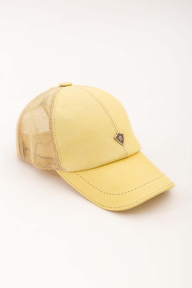  Tamer Tanca Erkek Kumaş Sarı Şapka