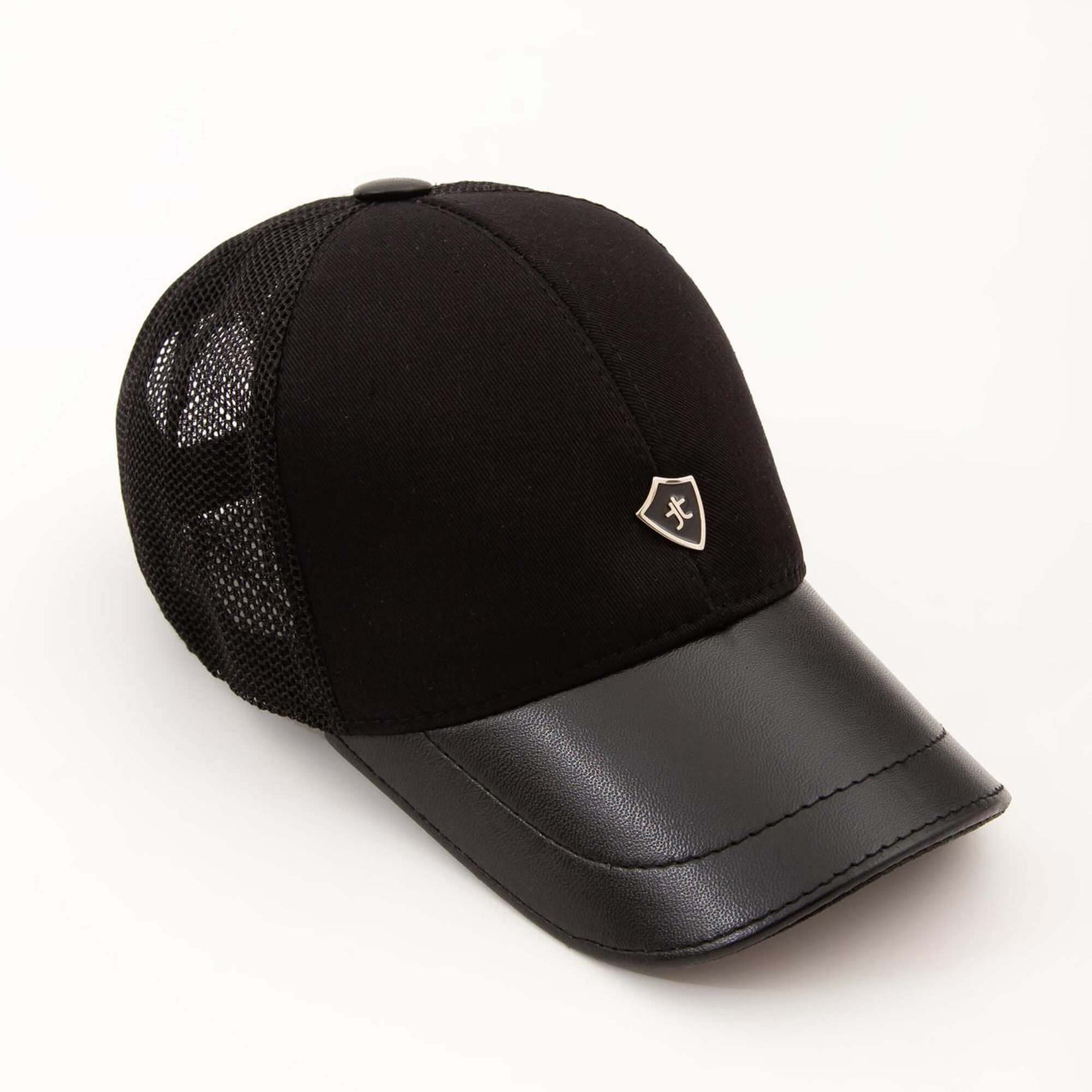 Tamer Tanca Erkek Kumaş Siyah Şapka