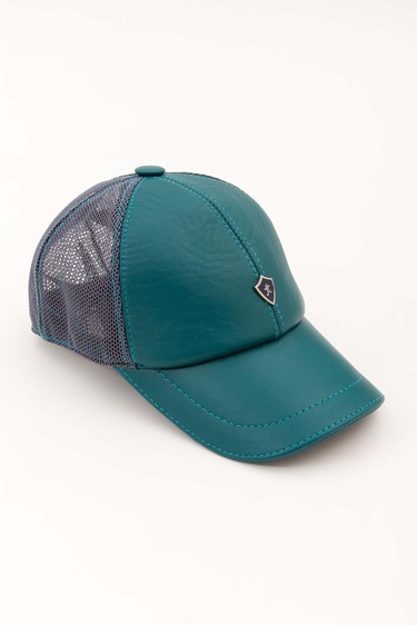  Tamer Tanca Erkek Kumaş Petrol Şapka