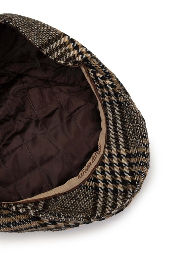  Tamer Tanca Erkek Tekstil Kahverengi London Kasket Şapka