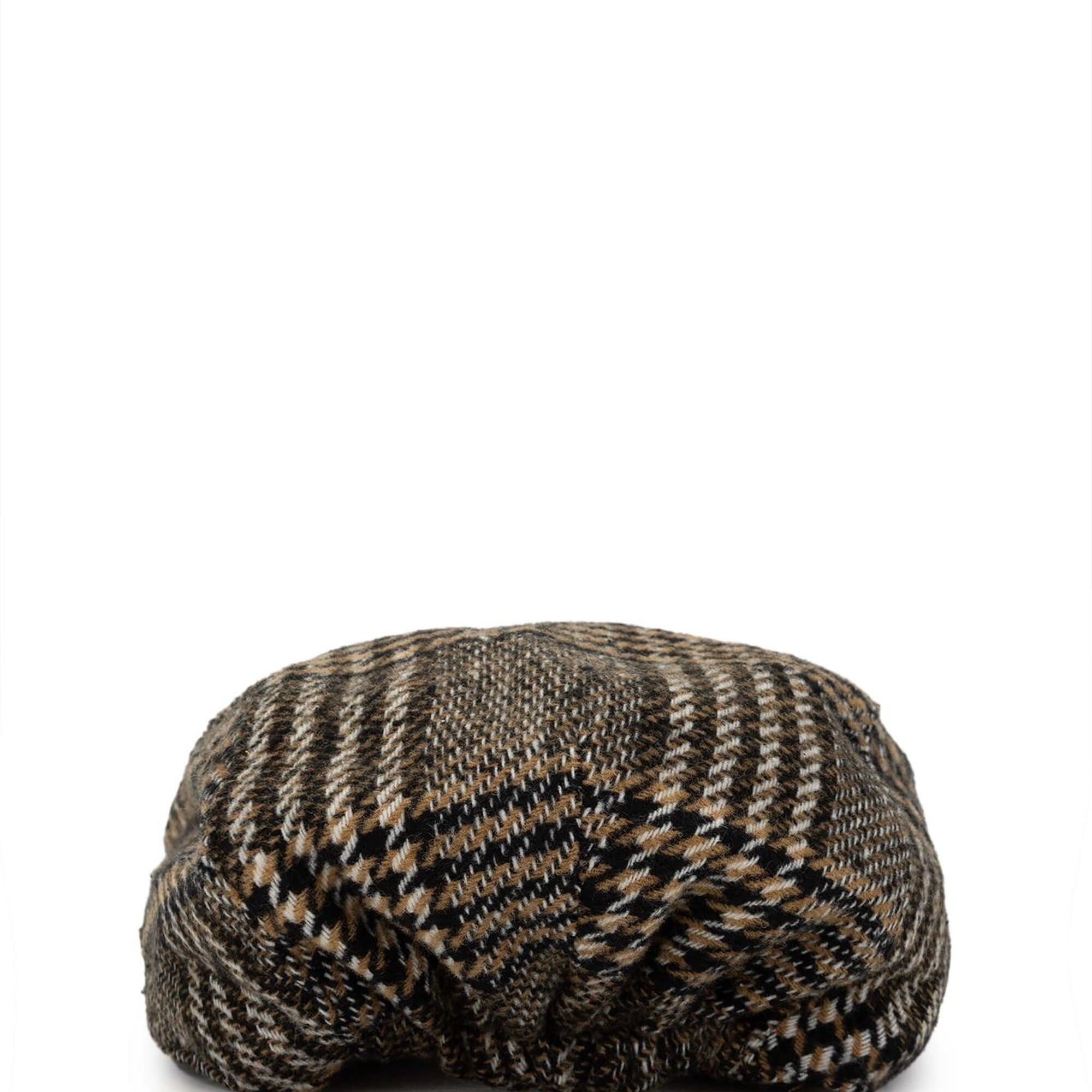 Tamer Tanca Erkek Tekstil Kahverengi London Kasket Şapka