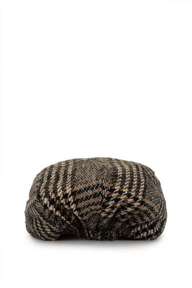  Tamer Tanca Erkek Tekstil Kahverengi London Kasket Şapka