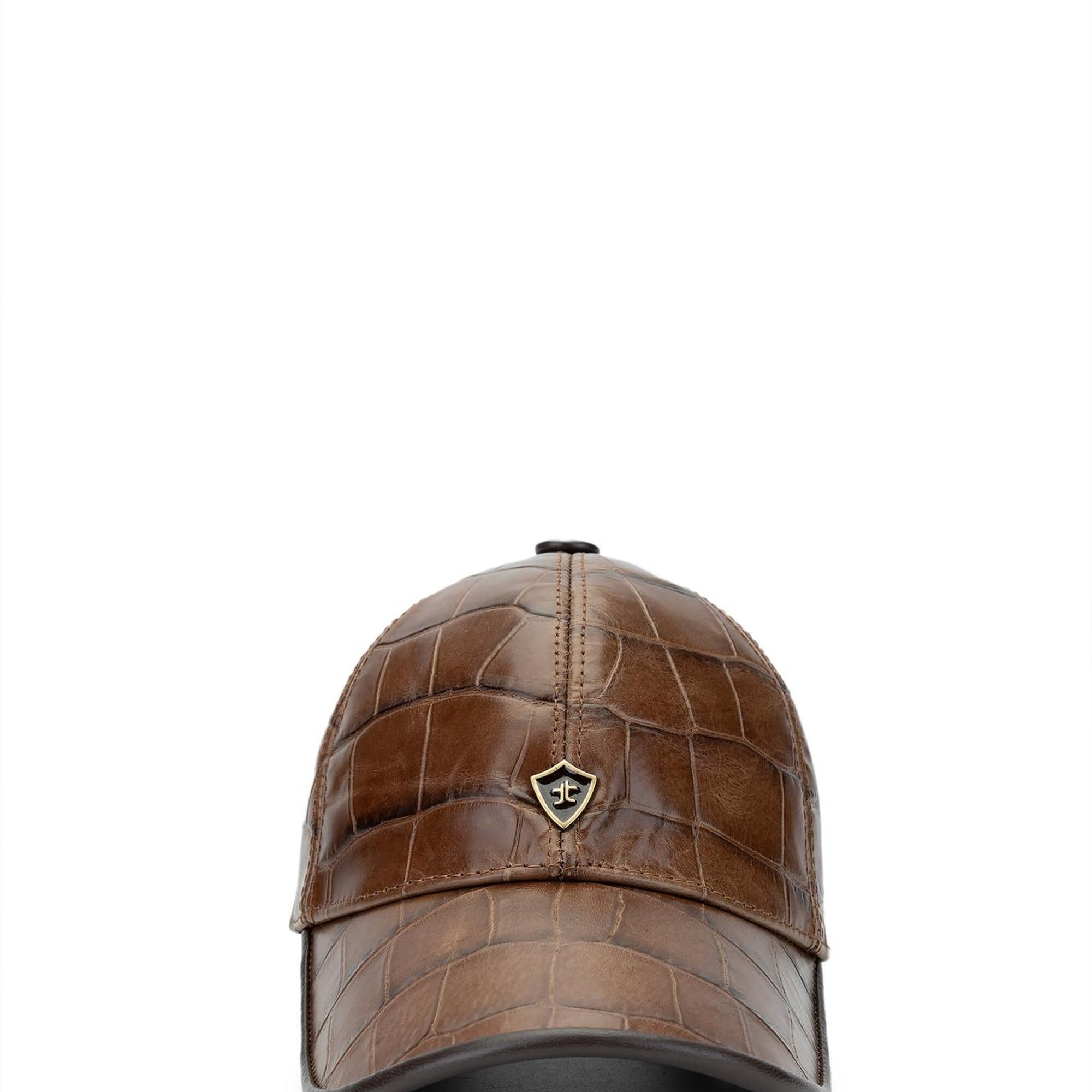 Tamer Tanca Erkek Hakiki Deri Taba Beyzbol Şapka