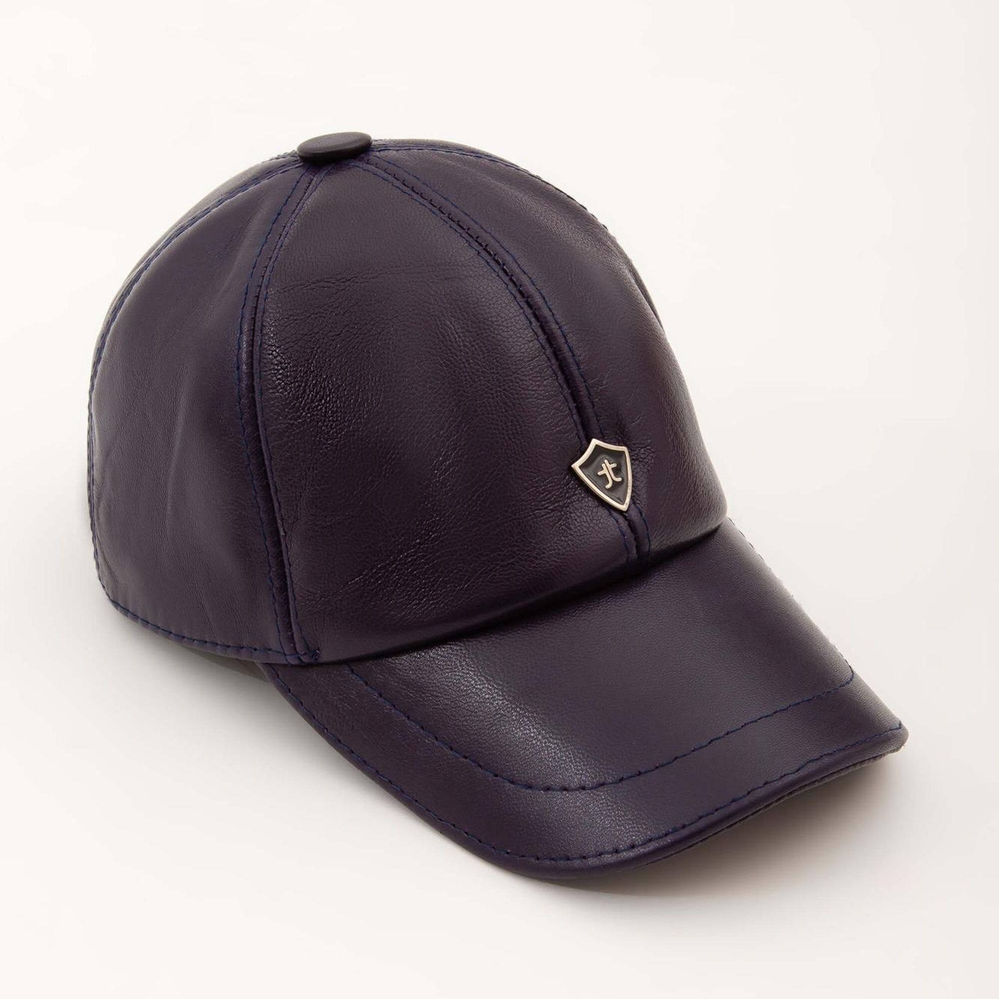 Tamer Tanca Erkek Kumaş Mor Şapka