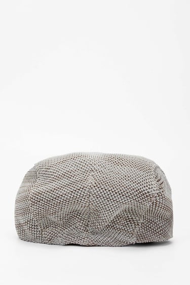  Tamer Tanca Erkek Deri & Tekstil Kahverengi Kasket Şapka