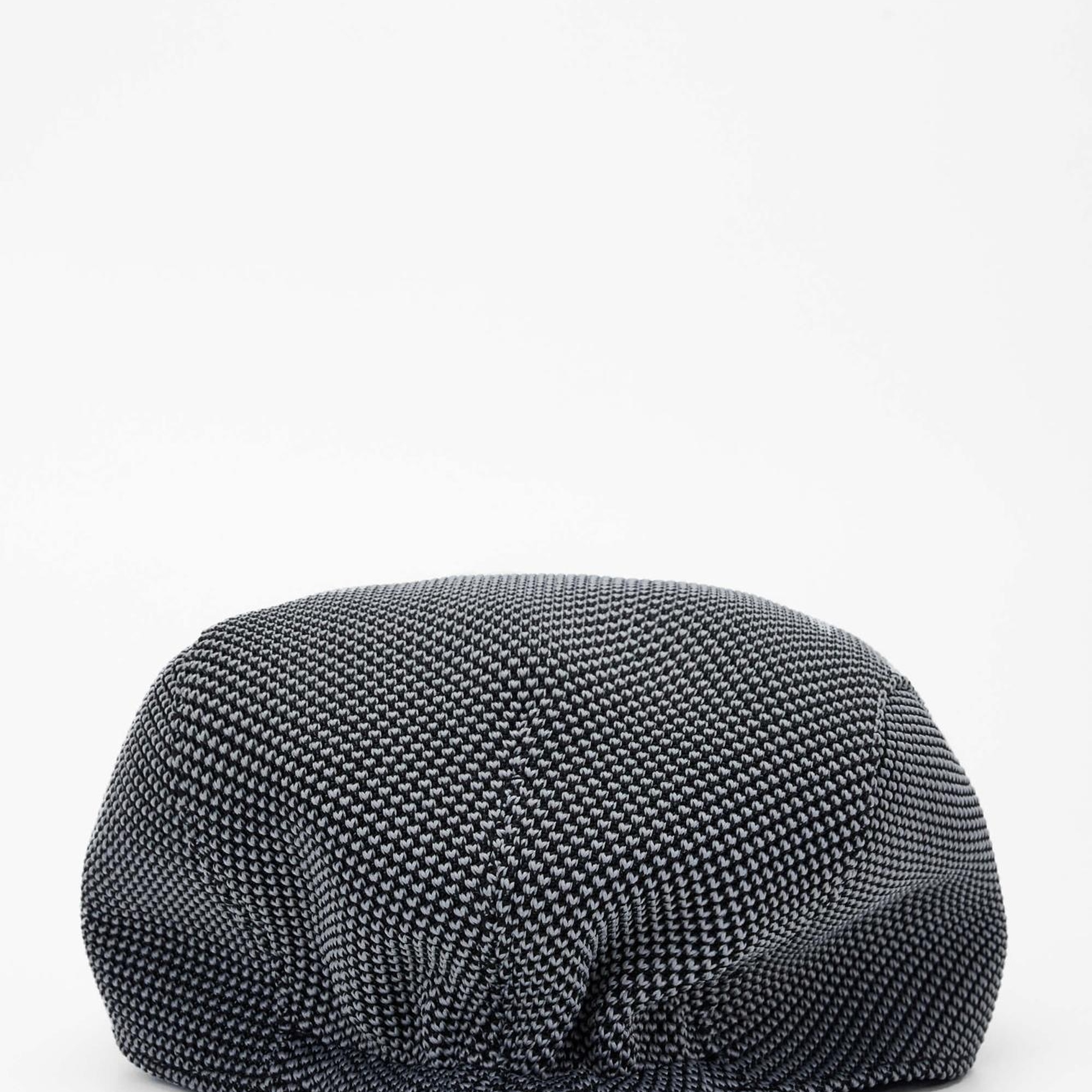 Tamer Tanca Erkek Deri & Tekstil Siyah Kasket Şapka