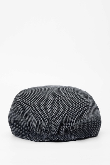  Tamer Tanca Erkek Deri & Tekstil Siyah Kasket Şapka