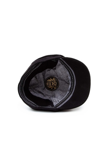  R&V By Tamer Tanca Erkek Kumaş Siyah Şapka