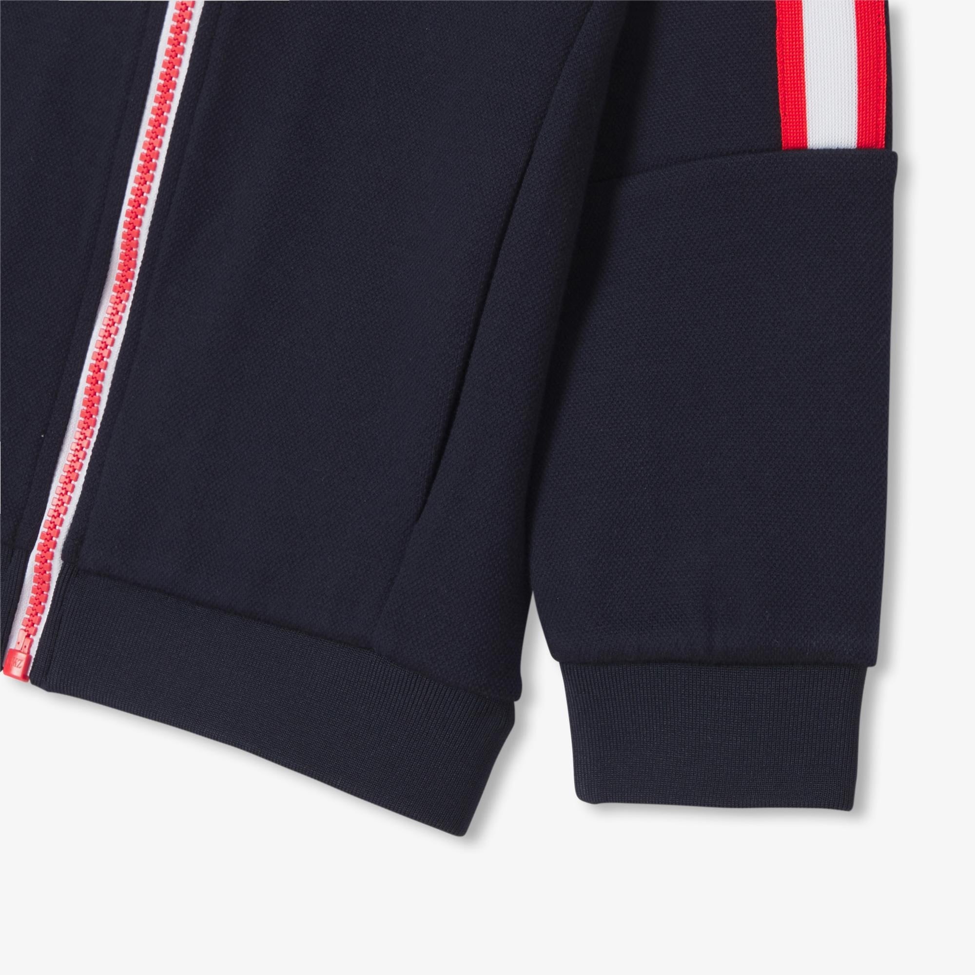 Jacadi Paris Erkek Çocuk Pamuklu Pike Fermuarlı Sweatshirt