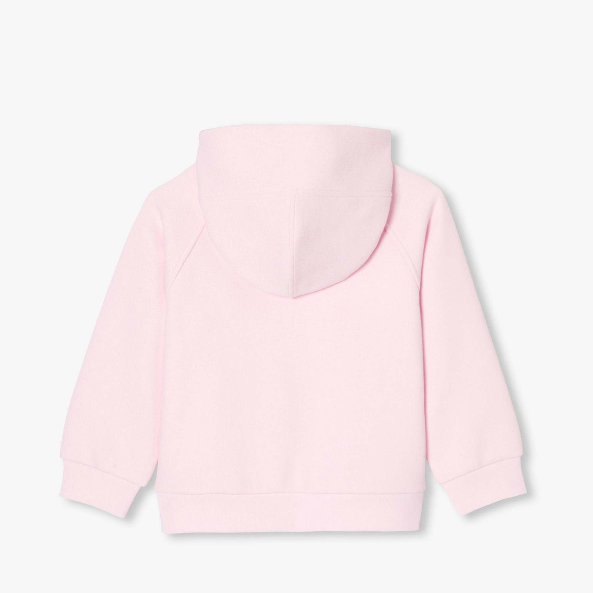 Jacadi Paris Kız Çocuk Pike Kapüşonlu Fermuarlı Sweatshirt