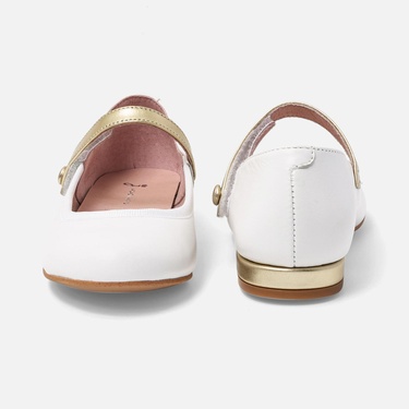  Jacadi Paris Kız Çocuk Deri Babet