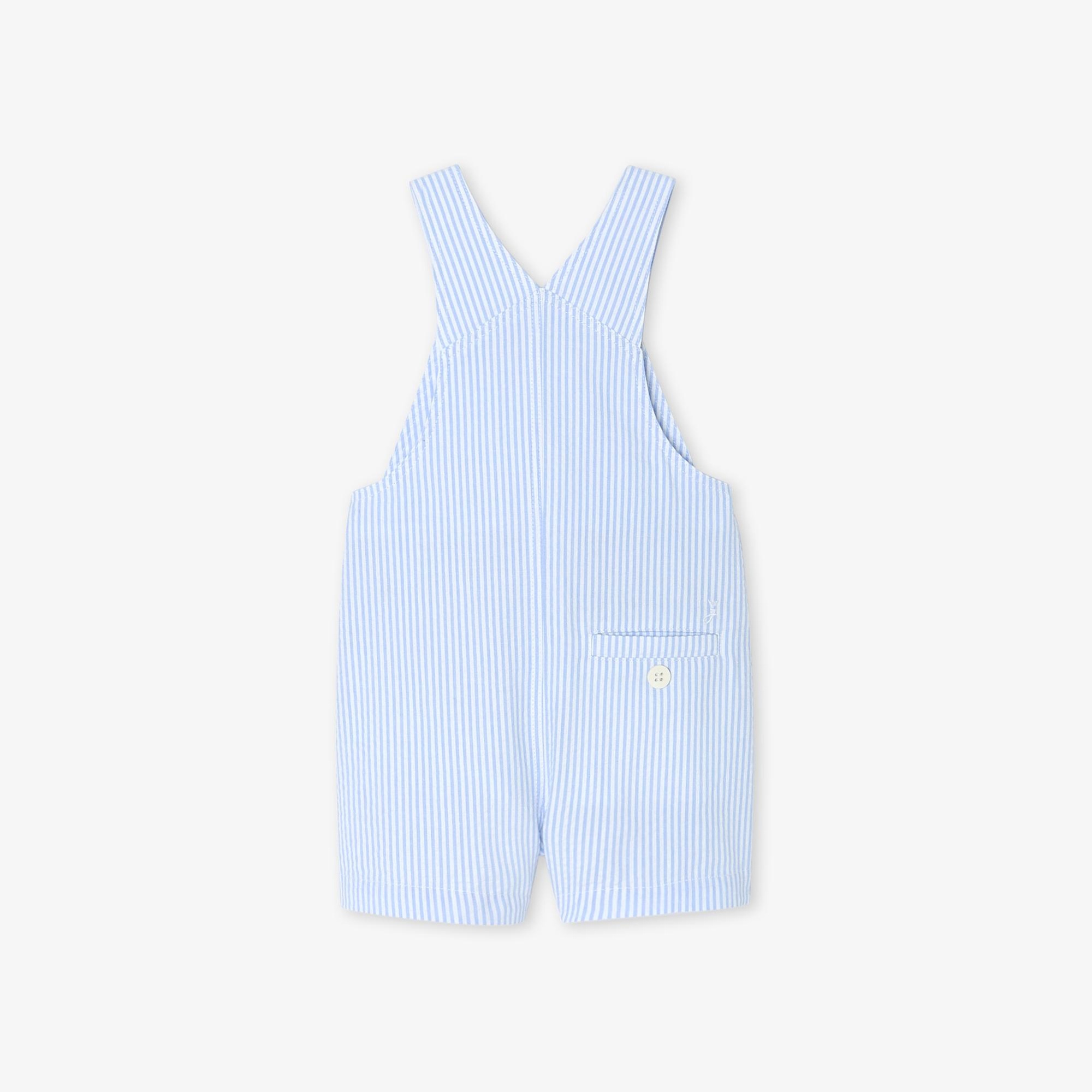 Jacadi Paris Erkek Bebek Gofre Çizgili Salopet