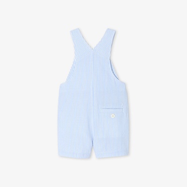  Jacadi Paris Erkek Bebek Gofre Çizgili Salopet