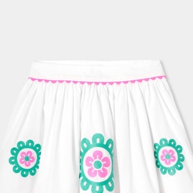  Jacadi Paris_Kız Çocuk İşlemeli Poplin Etek