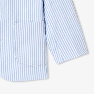  Jacadi Paris Erkek Bebek Gofre Çizgili Ceket