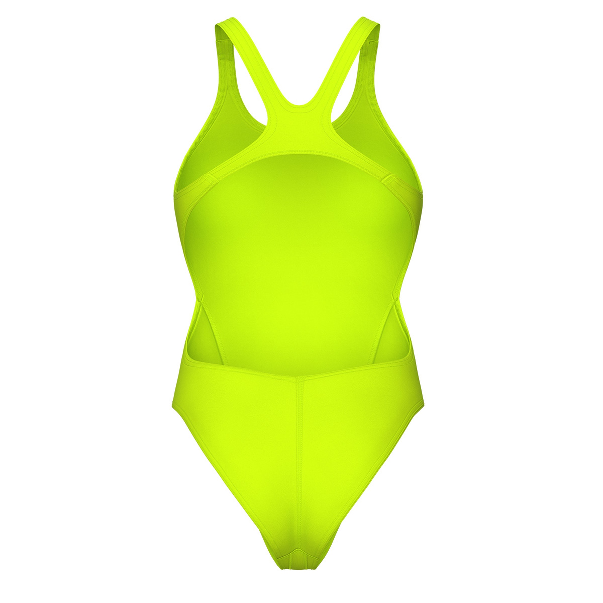 Team Swimsuit Swim Tech Solid Kadın Sarı Yüzücü Mayosu 004763688