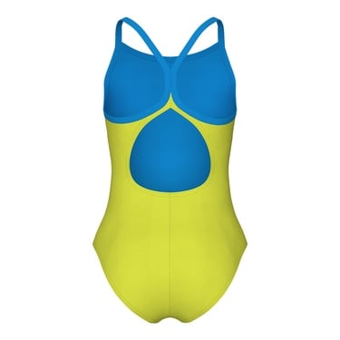  Star Graphic Swimsuit Lightdrop Back Çocuk Yeşil Yüzücü Mayosu 008369608